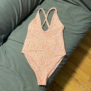 Skatie One Piece Floral Bathing Suit